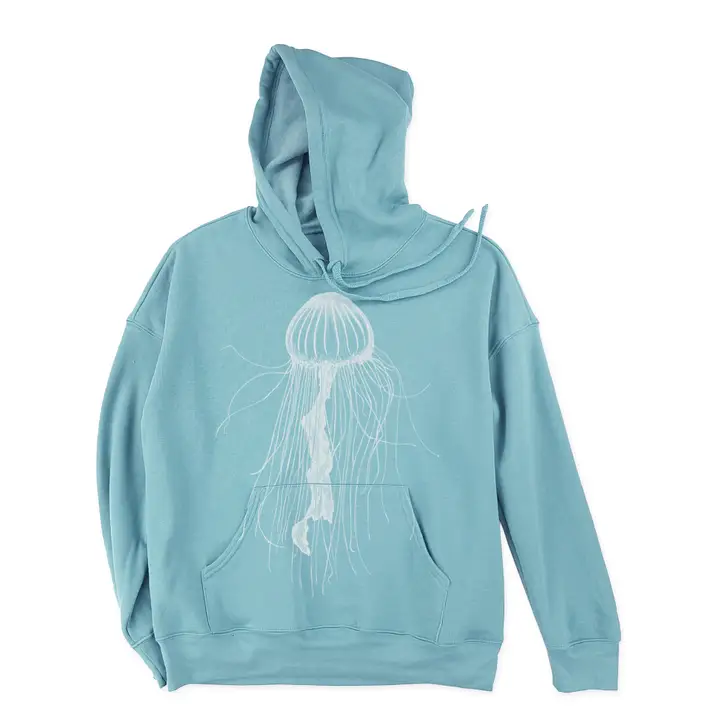 Unisex Graphic Hoodie – Jellyfish Print